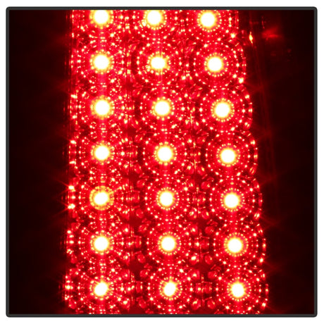 xTune Chevy Silverado 1500/2500/3500 03-06 LED Tail Lights Red Clear ALT-ON-CS03-LED-RC