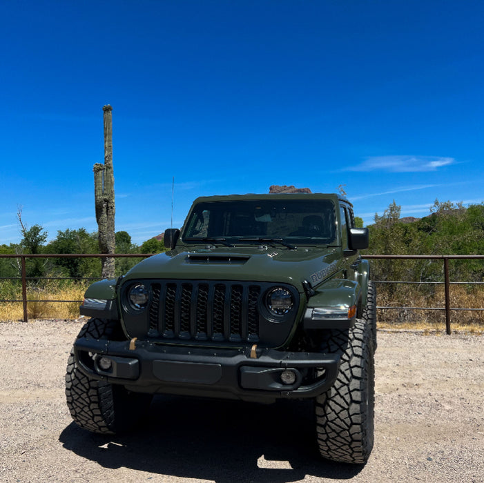 ARB Nacho Jeep JL / JT 3 Piece Modular Bumper Quatro Fog Mount