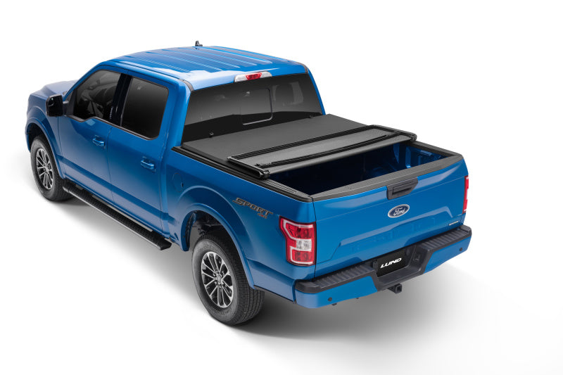 Lund 19-23 Ford Ranger (6ft Bed) Genesis Elite Tri-Fold Tonneau Cover - Black