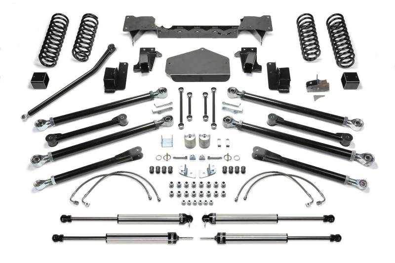 Fabtech 07-18 Jeep JK 2-Door 3in Crawler w/Dlss Shks