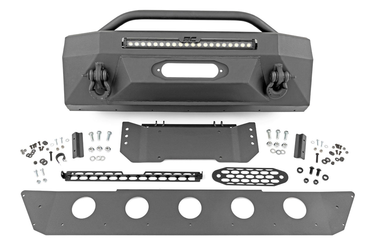 Front Bumper | Hybrid | 20" Blk LED | Toyota 4Runner 2WD/4WD (14-23)
