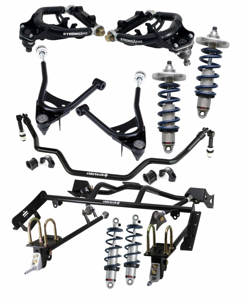 Ridetech 67-70 Ford Mustang Small Block Complete Coilover Suspension System