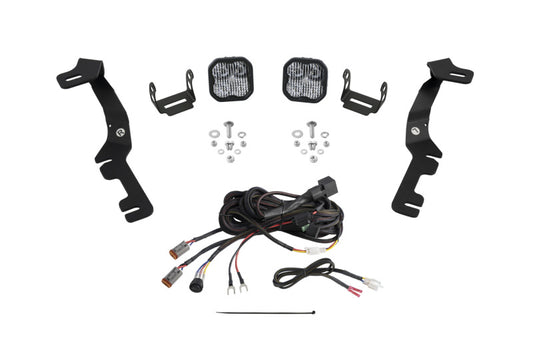 Diode Dynamics Stage Series Ditch Light Kit for 2019-Present Ram SS3 - Pro White Combo