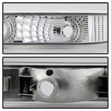 xTune Chevy Silverado 99-02 / Chevy Suburban/Tahoe 00-06 Amber Bumper Lights Euro CBL-JH-CS99-AM-E