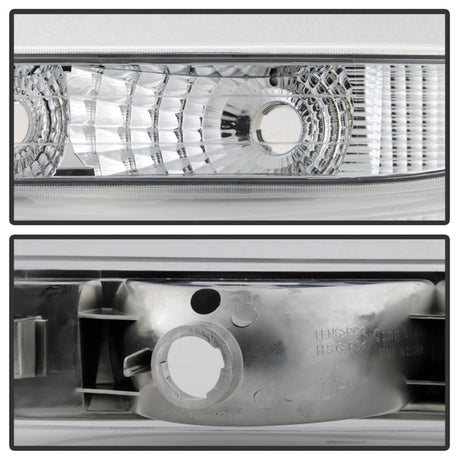 xTune Chevy Silverado 99-02 / Chevy Suburban/Tahoe 00-06 Amber Bumper Lights Euro CBL-JH-CS99-AM-E