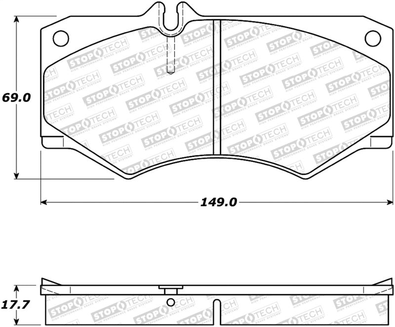 StopTech Street Brake Pads