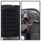 xTune Ford F150 Styleside 04-08 (Not Fit Heritage & SVT) LED Tail Lights Black ALT-ON-FF15004-LED-BK