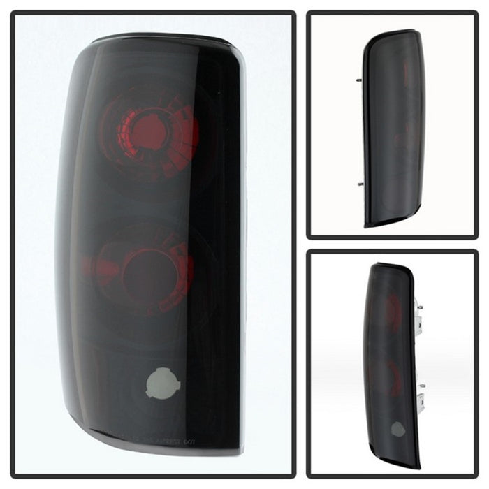 Spyder Chevy Suburban/Tahoe 1500/2500 00-06 Euro Style Tail Lights Black Smoke ALT-YD-CD00-BSM