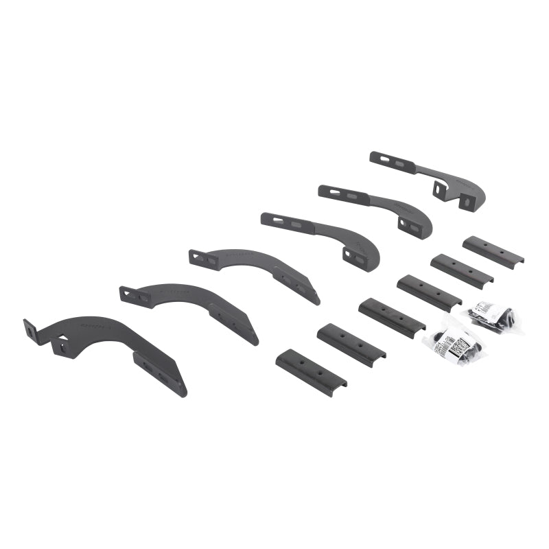 Go Rhino 05-22 Toyota Tacoma DC 4DR Mounting Brackets (V-Series V3/RB10 Slim/RB20 Slim) - Tex. Blk