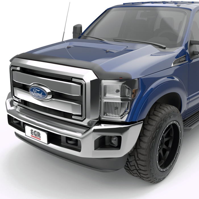 EGR 11-12 Ford Super Duty Superguard Hood Shield - Matte