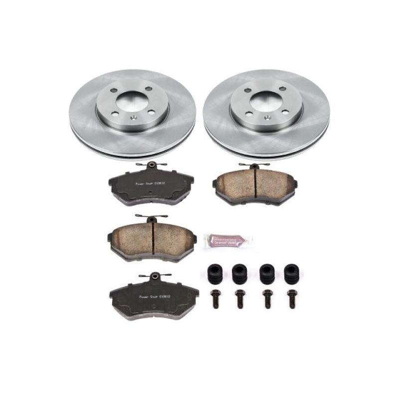 Power Stop 95-02 Volkswagen Cabrio Front Autospecialty Brake Kit