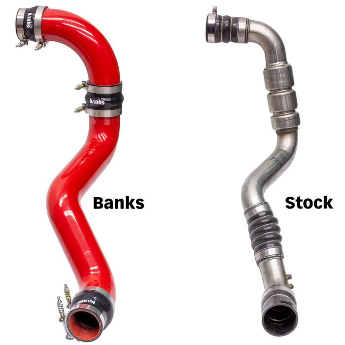 Banks Power 17-19 Chevy/GMC 2500HD/3500HD Diesel 6.6L Boost Tube Upgrade Kit - Red