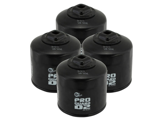 aFe Pro GUARD D2 Oil Filter 13-17 Scion FR-S / Subaru BRZ H4-2.0L (4 Pack)