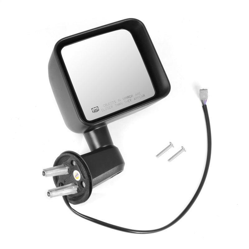 Omix Heated Power Mirror Right Black- 11-13 Wrangler