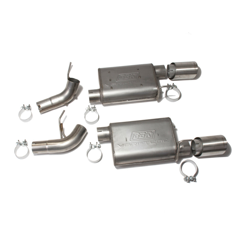 BBK 05-10 Mustang GT VariTune Axle Back Exhaust Kit (Stainless Steel