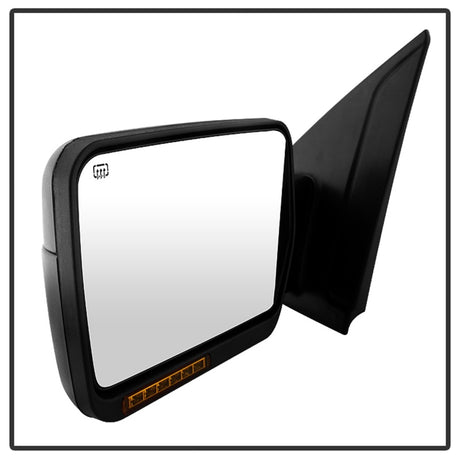 xTune Ford F150 07-14 Power Heated Amber LED Signal OE Mirror Right MIR-03349EH-P-R