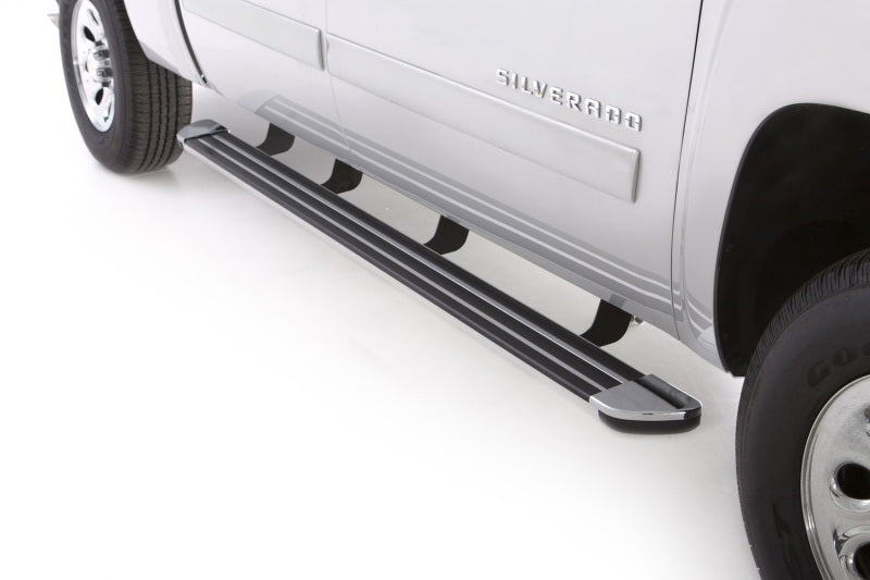 Lund 15-17 Chevy Silverado 2500 Ext. Cab (Diesel) Crossroads 80in. Running Board Kit - Chrome