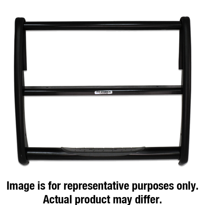 Go Rhino 03-06 Ford Expedition 3000 Series StepGuard - Black (Center Grille Guard Only)