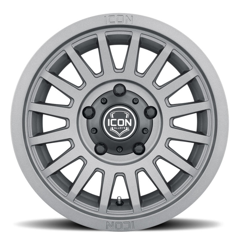 ICON Recon SLX 17x8.5 6x5.5 BP 25mm Offset 5.75in BS 95.1mm Bore Charcoal Wheel