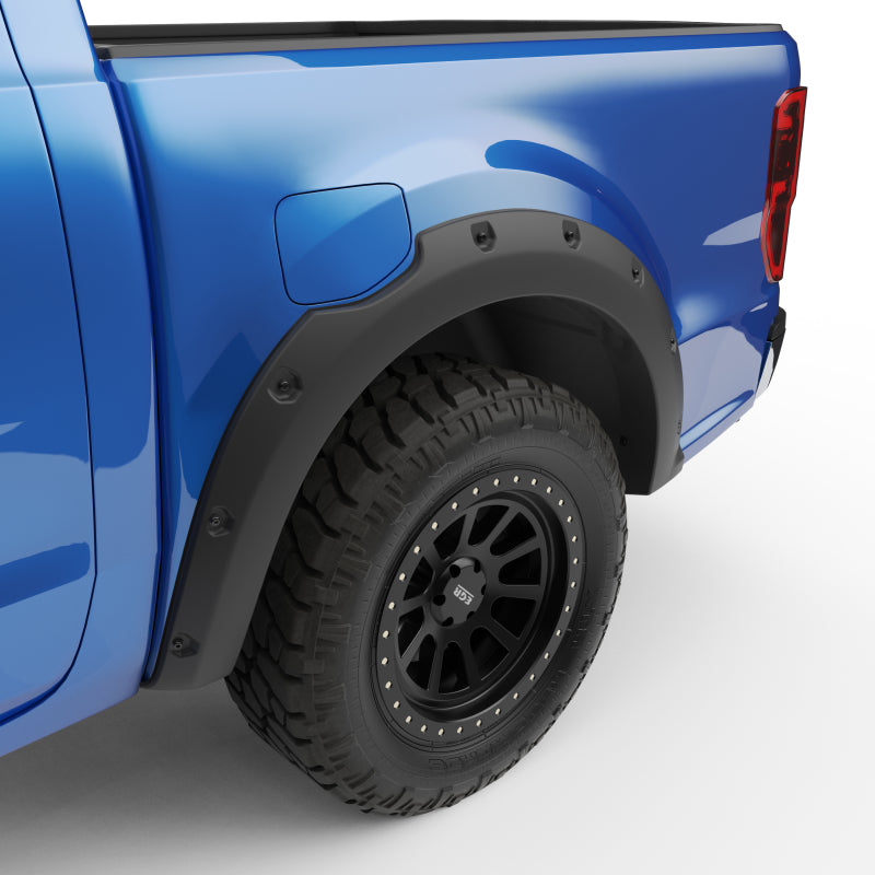 EGR 19-22 Ford Ranger Traditional Bolt-On Look Fender Flares With Black-Out Bolt Kit Set Of 4