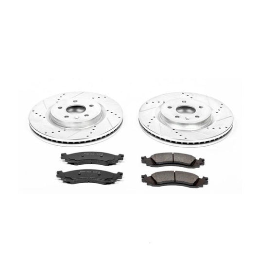 Power Stop 2010 Ford Taurus Front Z23 Evolution Sport Brake Kit