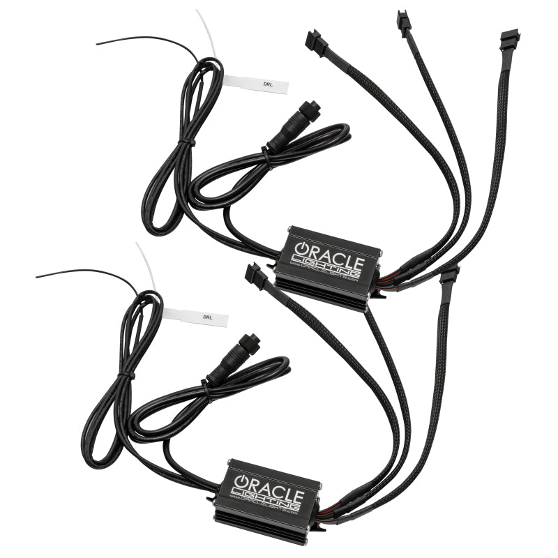 Oracle 15-21 Dodge Charger RGB+W DRL Headlight DRL Kit - ColorSHIFT w/ Simple Cntrl