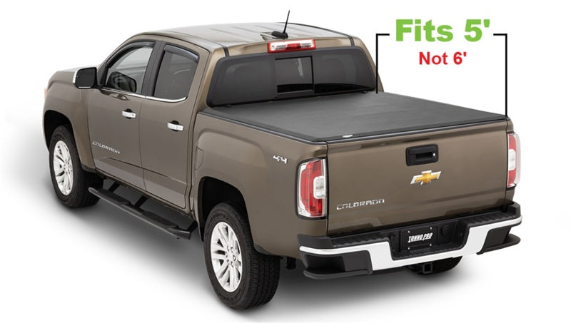 Tonno Pro 15-19 Chevy Colorado 5ft Fleetside Tonno Fold Tri-Fold Tonneau Cover