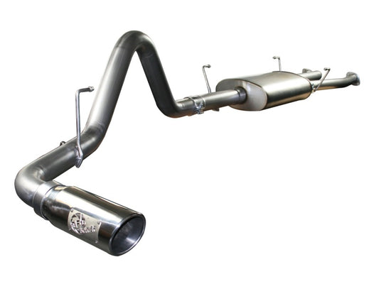 aFe MACHForce XP Exhausts Cat-Back SS-409 EXH CB Toyota Tundra 07-09 V8-4.7L (pol tip)