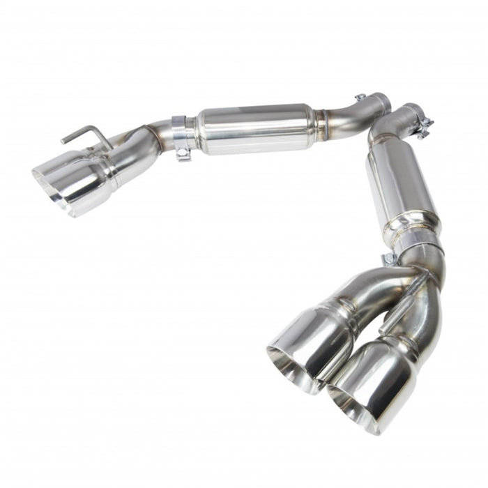 Kooks 2016 + Chevrolet Camaro SS 3in Axle Back Exhaust System w/ Mufflers and Polished Quad Tips