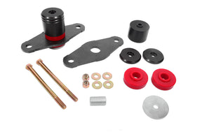 BMR 11-18 Dodge Challenger Motor Mount Polyurethane Bushing Upgrade Kit - Black Anodized BMR Suspension