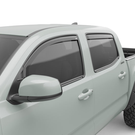 EGR 2016-2017 Toyota Tacoma In-Channel Window Visors - Smoked (575081)