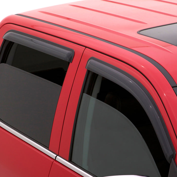 AVS 10-18 Toyota 4Runner Ventvisor Outside Mount Window Deflectors 4pc - Smoke