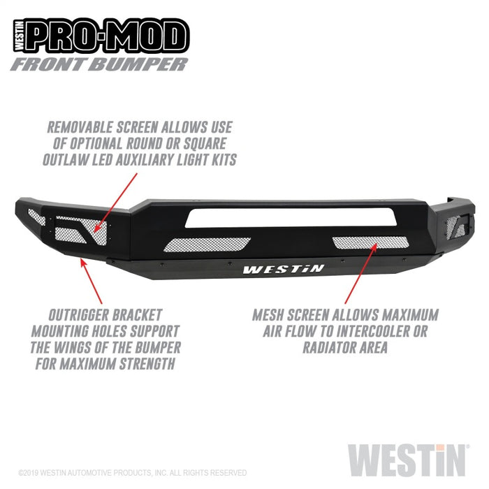 Westin 18-19 Ford F-150 Pro-Mod Front Bumper