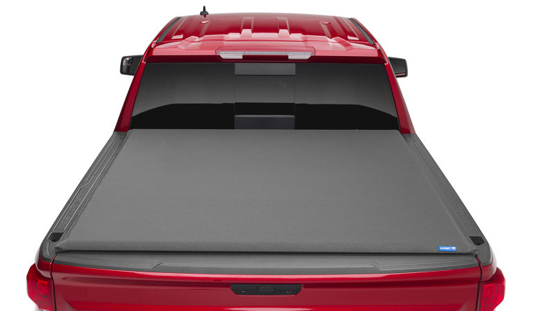 Lund 22 Toyota Tundra 5.7ft Bed Genesis Elite Roll Up Tonneau (w/ Utility Track Bracket) Vinyl -Blk