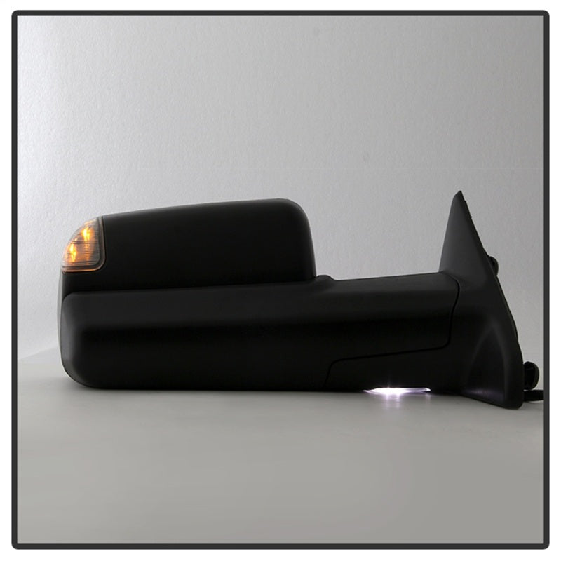 xTune Dodge Ram 1500 09-12 Power Heated Adjust Mirror Black Housing Right MIR-DRAM09S-PWH-R