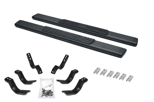 Go Rhino 5in OE Xtreme Low Profile SideSteps - Tex Blk - 52in