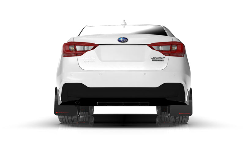 Rally Armor 20-22 Subaru Legacy Black UR Mud Flap w/ Silver Logo