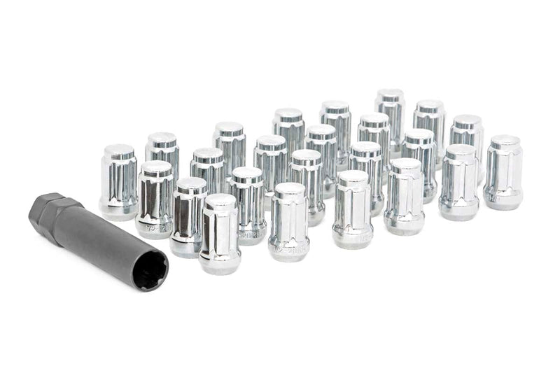 Lug Nut Set | 1/2x20 | 24 Qty | Chrome