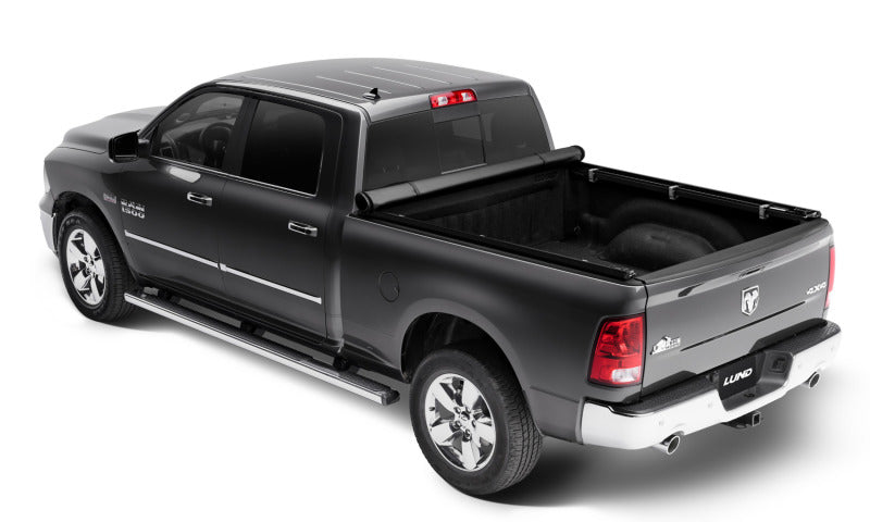 Lund 94-01 Dodge Ram 1500 (8ft. Bed) Genesis Elite Roll Up Tonneau Cover - Black