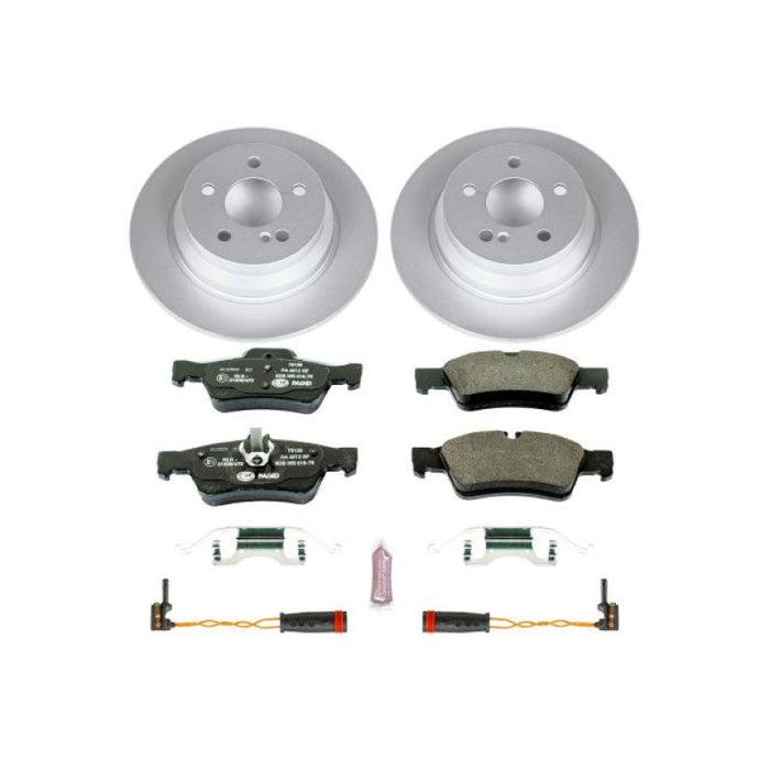 Power Stop 03-09 Mercedes-Benz E320 Rear Euro-Stop Brake Kit