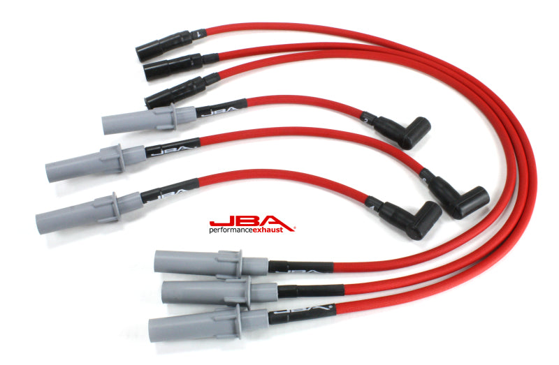 JBA 07-11 Jeep 3.8L Ignition Wires High Temp 6 Lead Set (Use w/1528S)