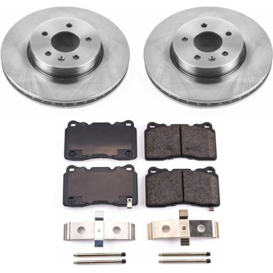 Power Stop 13-18 Cadillac ATS Front Autospecialty Brake Kit