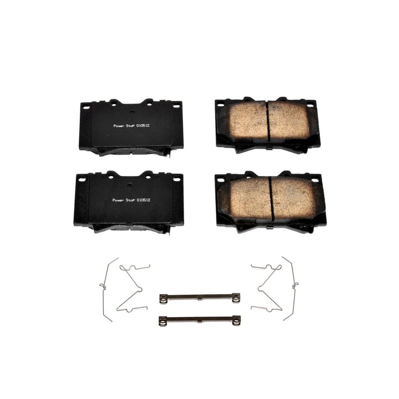 Power Stop 98-07 Lexus LX470 Front Z17 Evolution Ceramic Brake Pads w/Hardware