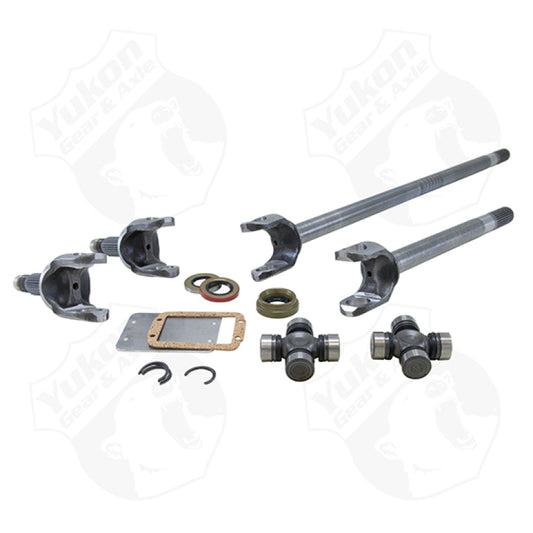 Yukon Gear Front 4340 Chrome-Moly Replacement Axle Kit For Jeep TJ Rubicon Front