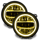 Oracle Jeep Wrangler JL/Gladiator JT RGB+W Headlight DRL Kit - ColorSHIFT w/o Cntrl