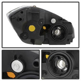xTune Chevy Cobalt 05-10 Crystal Headlights Black HD-JH-CCOB05-AM-BK