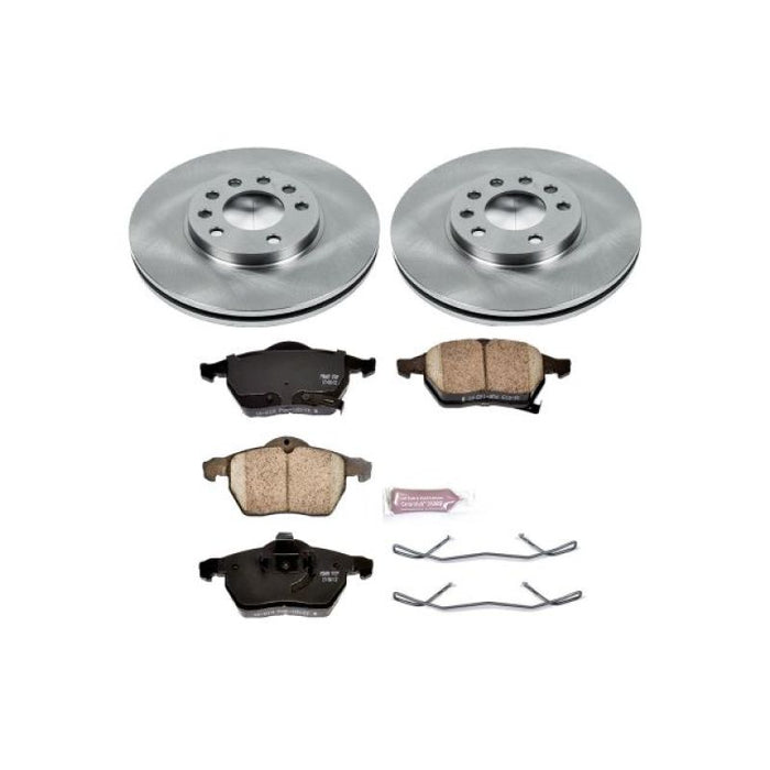 Power Stop 99-03 Saab 9-3 Front Autospecialty Brake Kit