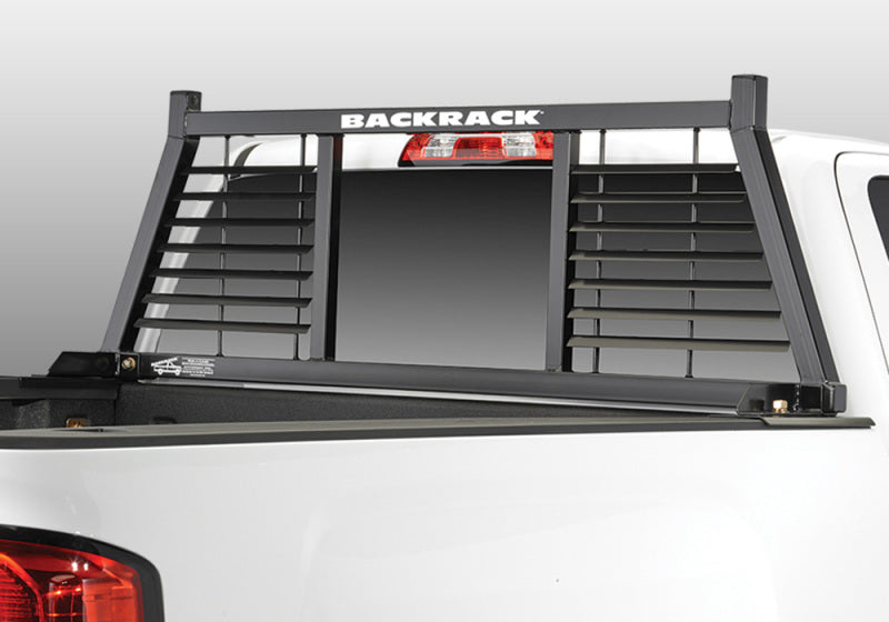 BackRack 99-23 Ford F250/350/450 Half Louvered Rack Frame Only Requires Hardware