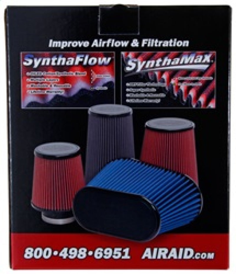 Airaid 10-14 Ford Mustang Shelby 5.4L Supercharged Direct Replacement Filter - Oiled / Red Media