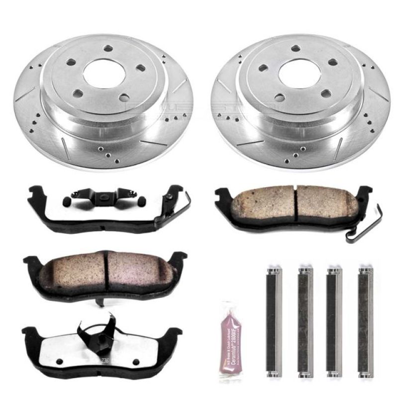 Power Stop 06-10 Jeep Commander Rear Z36 Truck & Tow Brake Kit